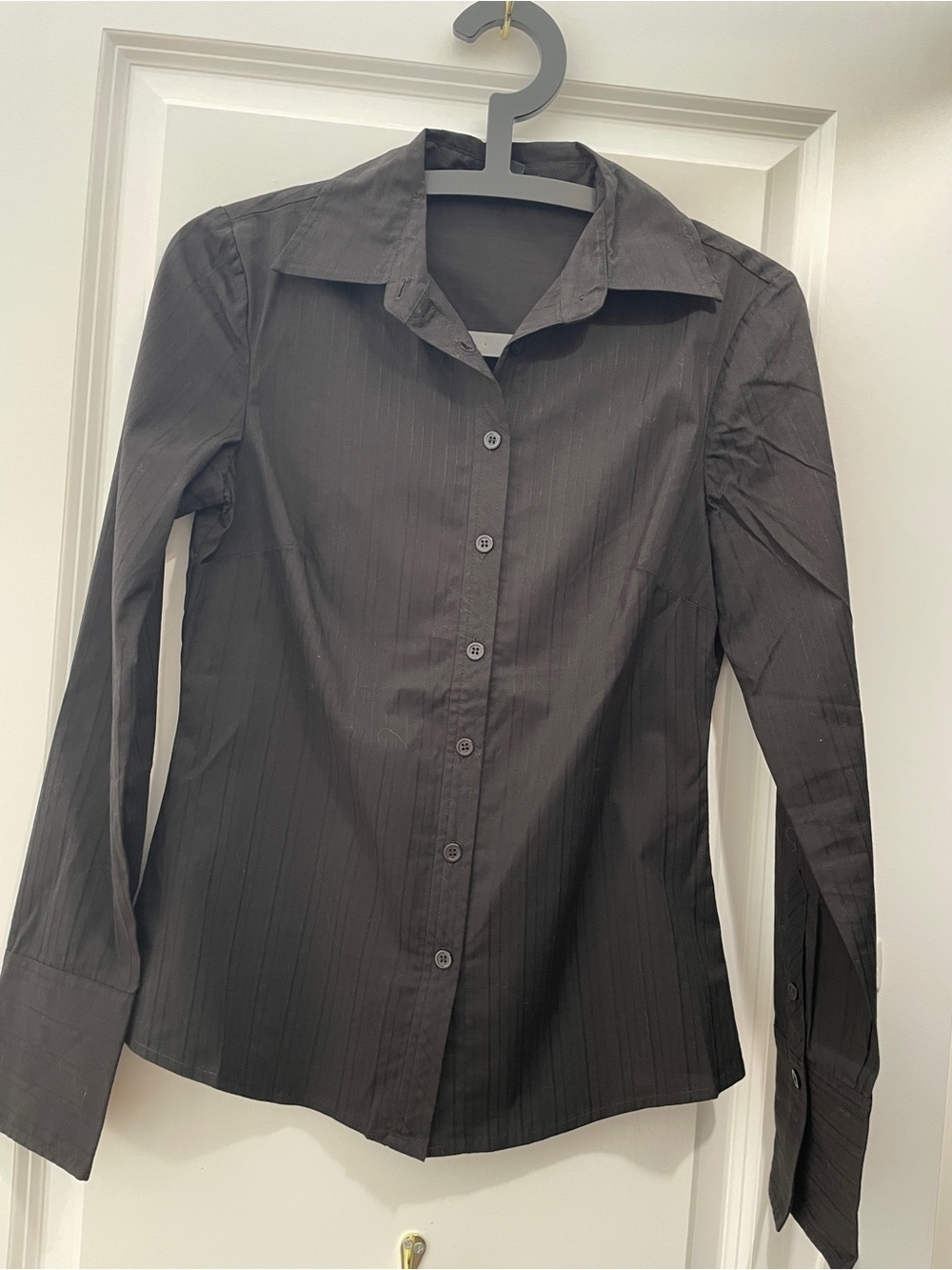 Jacob Black Pinstripe Dress Shirt - Long Sleeve
